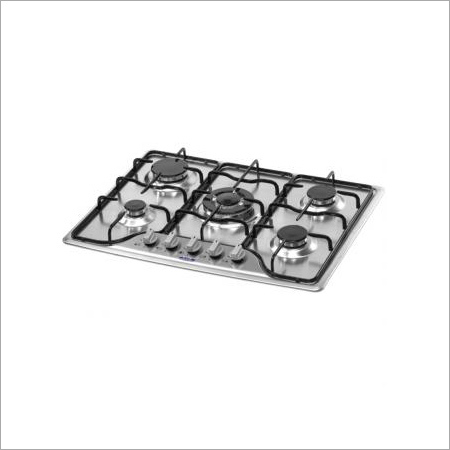 Built-in Hobs K/HBT 70 5B SS - Stainless Steel, 70cm, 5 Gas Burners, Triple Flame, Auto-electric Ignition