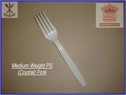 Medium Weight Ps(Crystal) Fork Application: For Eating Food