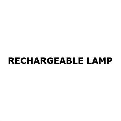 Rechargeable Lamp