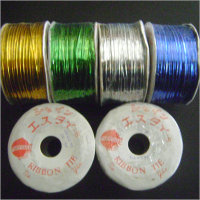 Tie Ribbon - Polyester 5mm x 25m, Gold | Smooth Feel, Shiny Look, Versatile Use, Elegant Appeal