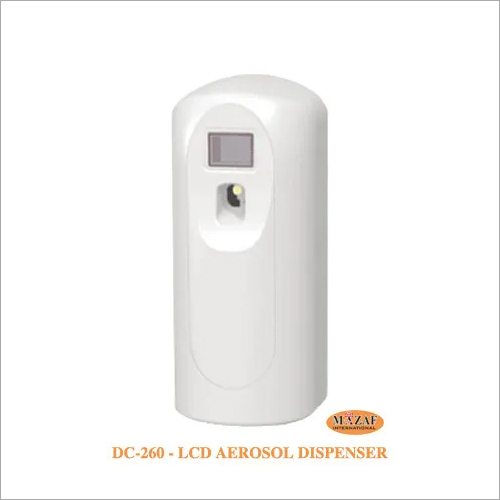 White Dc-260 Mini Lcd Aerosol Air Freshener Dispenser