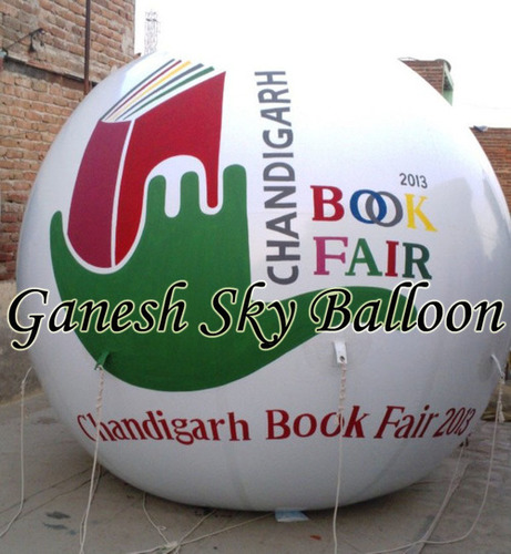 Sky Balloon Advertising Design: Book Fair