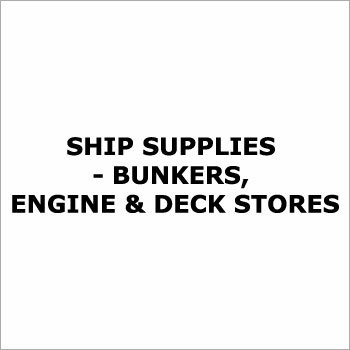 Ship Supplies Services
