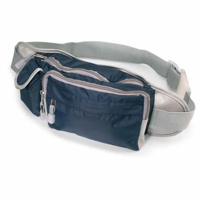 Blue Waist Bag