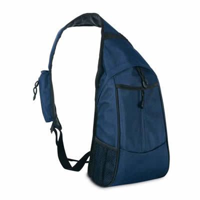 Blue Hikco Canvas Ricksack Bag