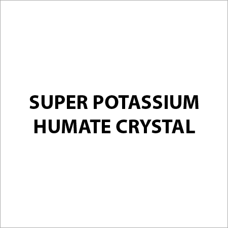 Super Potassium Humate Crystal