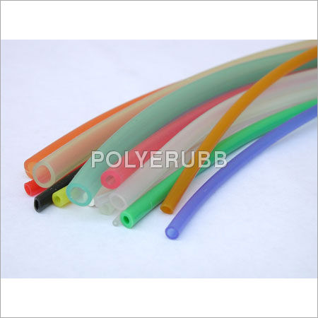 Silicone Extruded Pipes - Color: Transparent