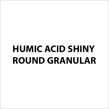 Humic Acid Shiny Round Granular