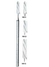 Dental Cement Spatulas - Stainless Steel, 16cm X 5mm Blade | Precise Application, Ergonomic Handle, Sterilizable