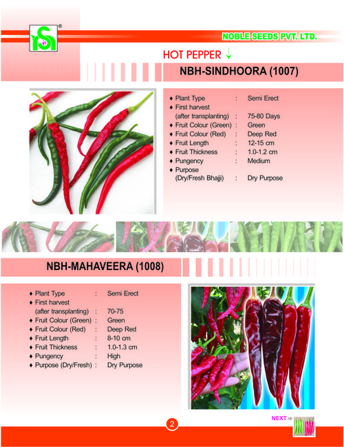 Hot Pepper Seed