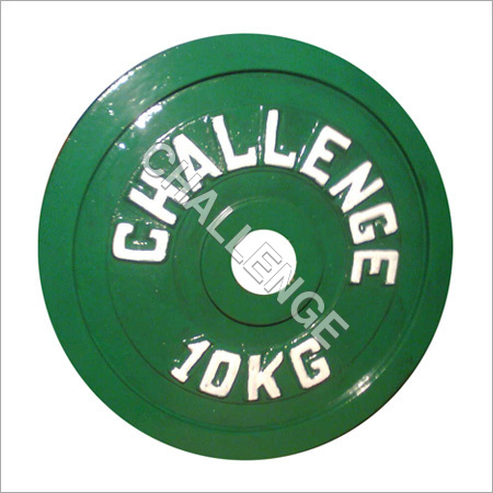 Power Lifting Plates - Cast Iron, 450mm Diameter, Green | Customizable, Durable, High-quality Plates For Weight Training & Strength Building