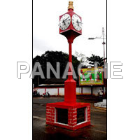 Designer Pillar Clock