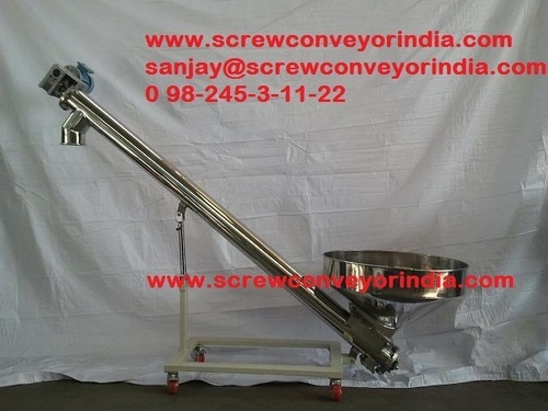 Manufacturer of Screw Conveyor for Kesar Pista Milkshake Powder