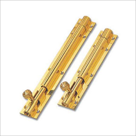 Brass Plain Tower Bolts