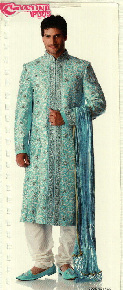 Embroidered Sherwani for Men's
