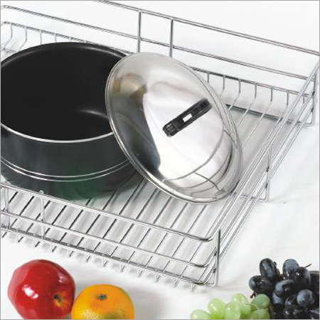 Kitchen Products - Stainless Steel 40X50X15 Cm, Chrome Plated | Durable Build, Easy Access, Space Saving, Rust Resistant, Easy Install