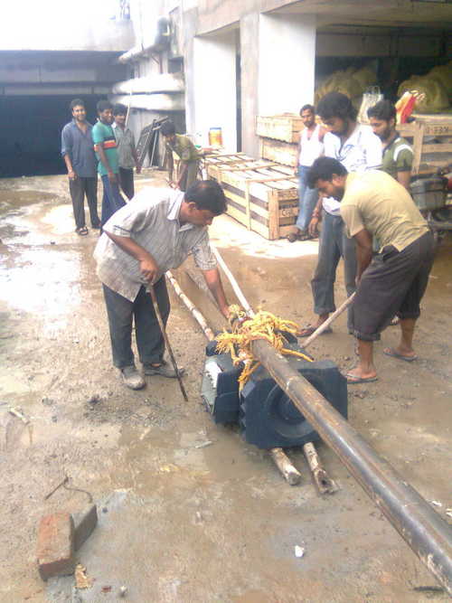 Our men working at Raipur