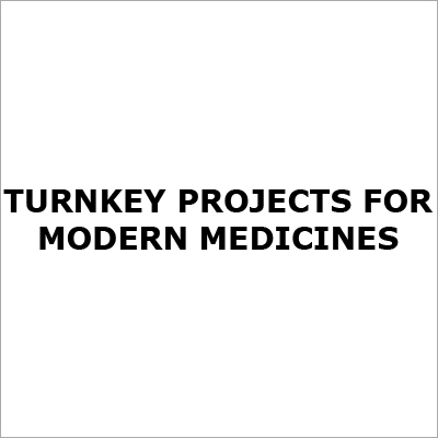 Turnkey Projects For Ayurbedic and herbal medicine