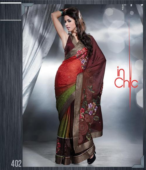 Partywear Sarees