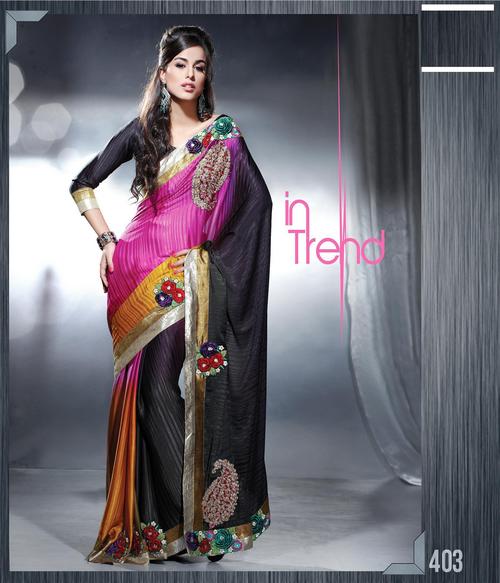 Partywear Saree Exporters India