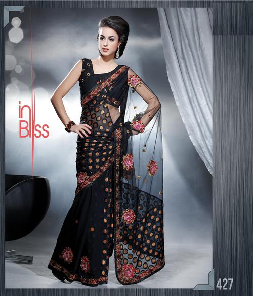 Partywear ladies Sarees Manufacturer