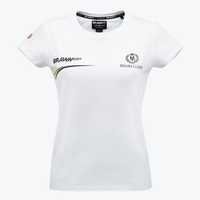 White Round Neck Ladies T Shirt