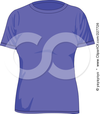 Purple Ladies T Shirt