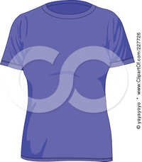 Purple Ladies T Shirt