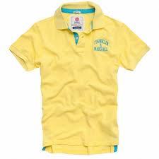 Yellow Men Fashion T Shirts