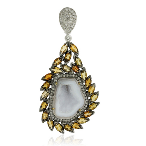 Geode Silver Jewelry