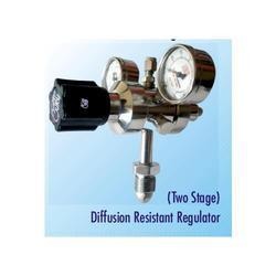 Two Stage Diffusion Resistant Regulator Color Code: Silver And Black