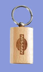 Wooden keychains