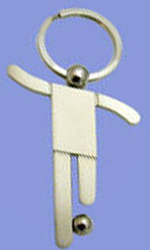 Revolving ball Key Chains