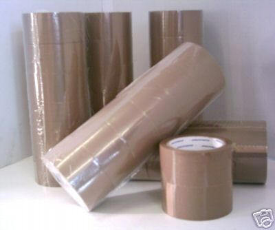 Brown Adhesive Tapes - Length: 20  Meter (M)