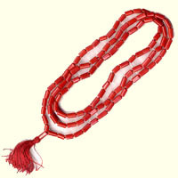 Coral Gemstones Rosary