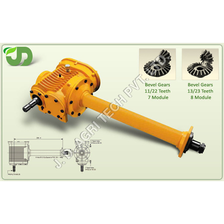 Muti Speed Bevel Pinion Gear Box