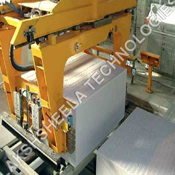 AAC Block Unloading And Packaging Machine