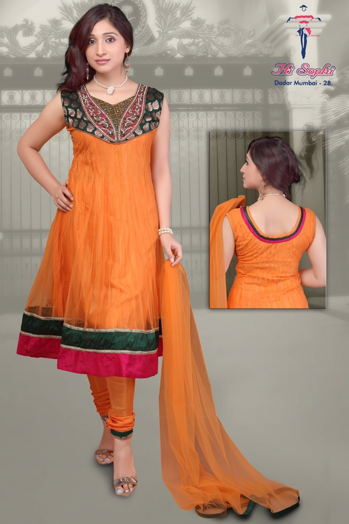 VIVACIOUS NET ANARKALI