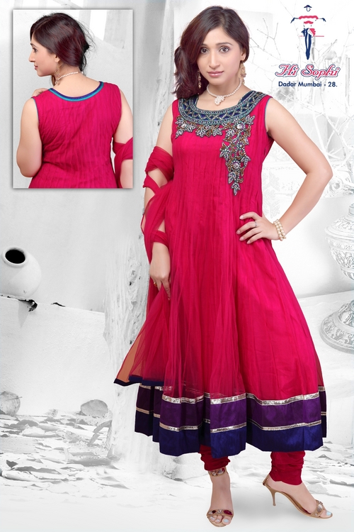 Astonishing Cut Work Embroidery Suit