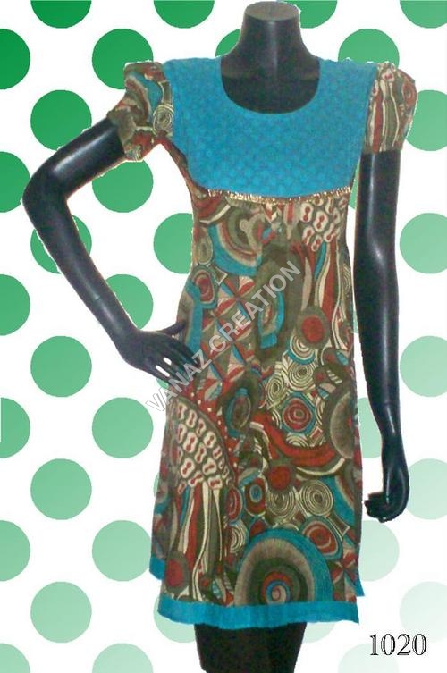 Block Printed Cotton Kurtis