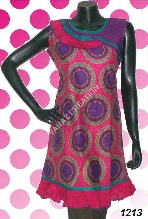 Designer Cotton Block Printed Kurta India