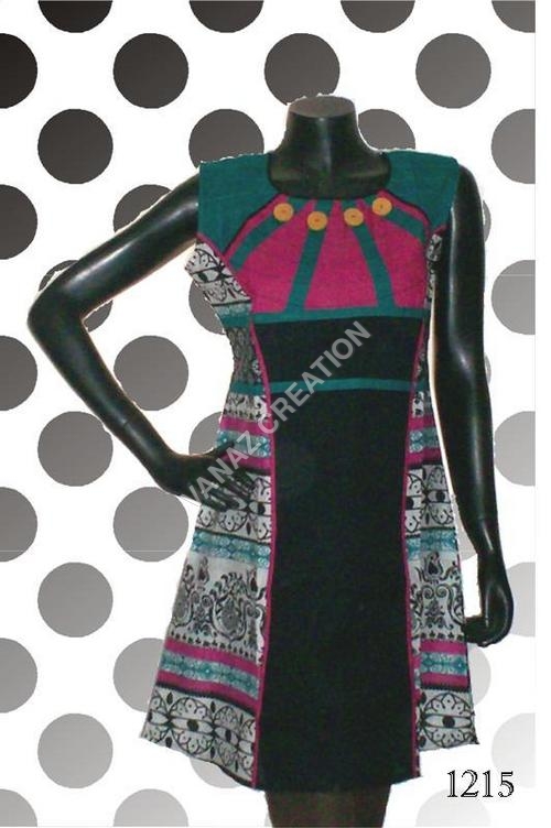 Fancy Cotton Block Printed Ladies Kurta