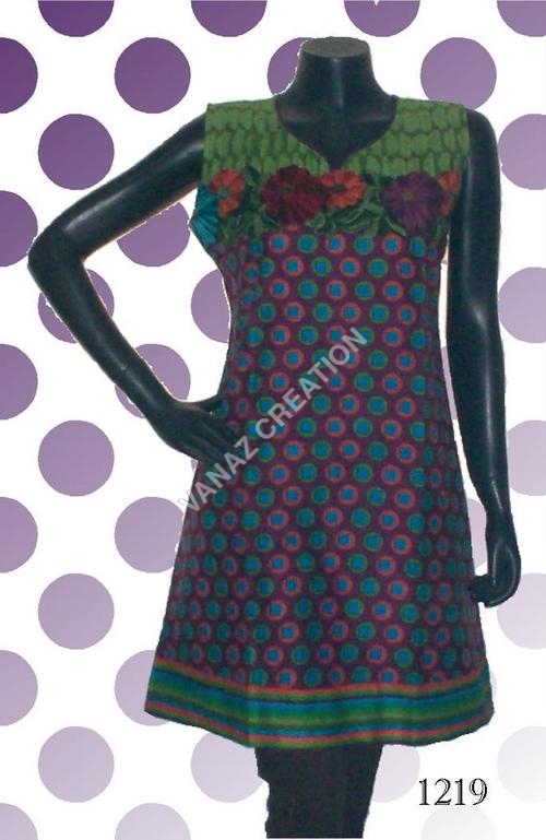 Cotton Block Printed Cotton Kurtis Manufacturer India