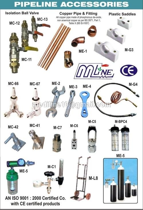 Medical Gas Pipeline Accessories