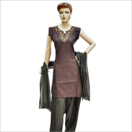 Brown Salwar Suit Ladies