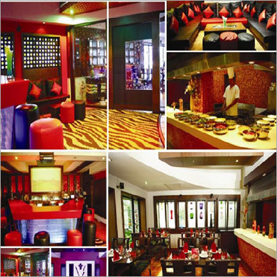 Red Kitchen & Lounge interior