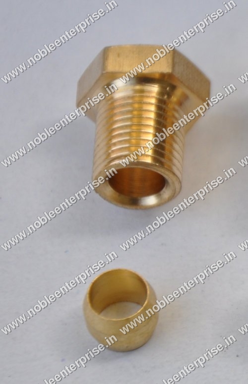 Brass Olive Nuts