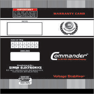 Commander Card Printing