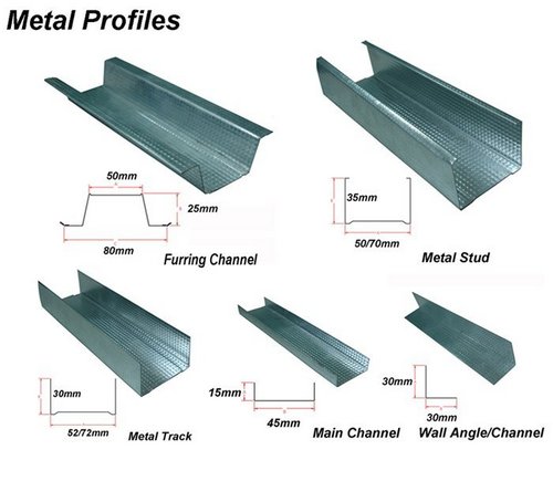 METAL STUDS/TRACKS/CHANNELS/FURRING SYSTEMS