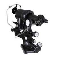 Keratometer Instrument - Stainless Steel, Laser-driven Manual Operation | Designed For Hospital Use, Weighs 5-30 Kg